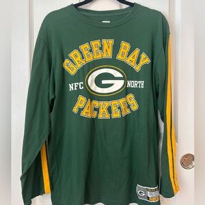 Green Bay Packers Long Sleeve Tee - Green